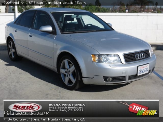 2005 Audi A4 1.8T Sedan in Light Silver Metallic