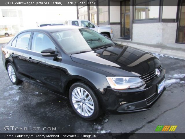 2011 Volkswagen Jetta SEL Sedan in Black