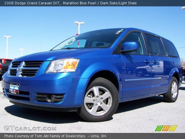 2008 Dodge Grand Caravan SXT in Marathon Blue Pearl