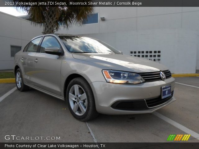 2013 Volkswagen Jetta TDI Sedan in Moonrock Silver Metallic