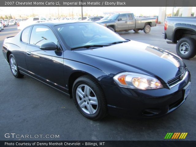 2007 Chevrolet Monte Carlo LS in Imperial Blue Metallic