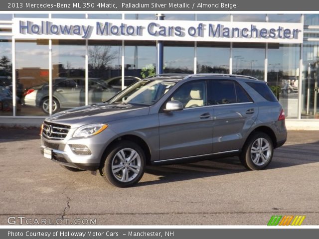 2013 Mercedes-Benz ML 350 4Matic in Palladium Silver Metallic
