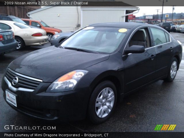 2009 Nissan Altima 2.5 S in Super Black