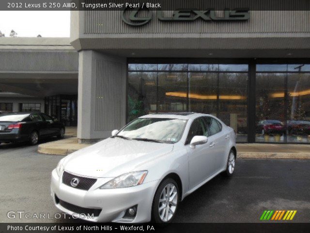 2012 Lexus IS 250 AWD in Tungsten Silver Pearl