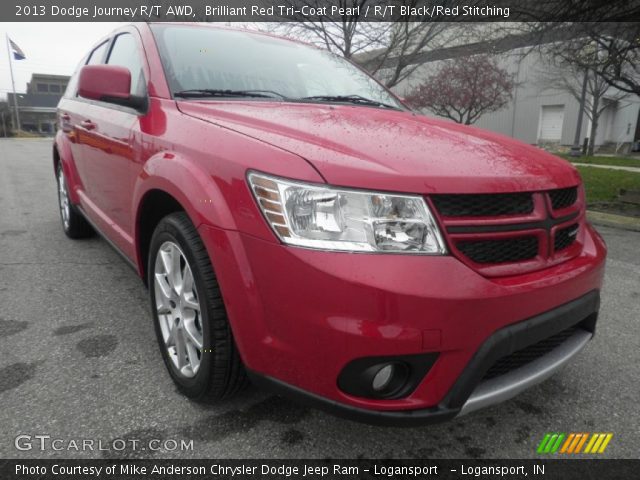 2013 Dodge Journey R/T AWD in Brilliant Red Tri-Coat Pearl