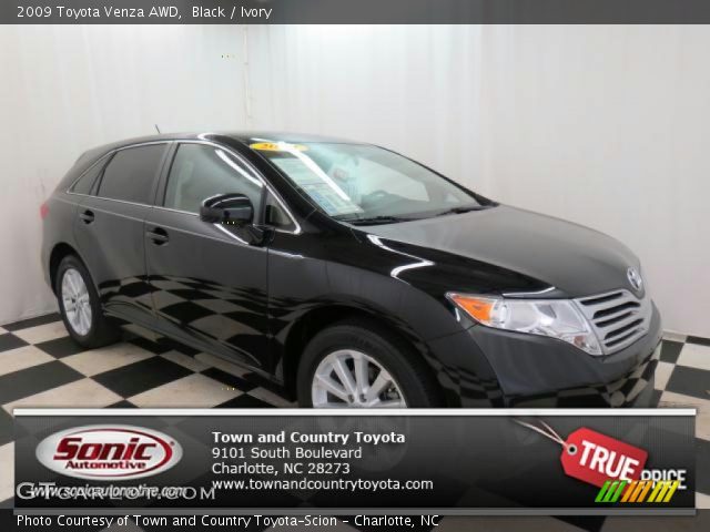 2009 Toyota Venza AWD in Black