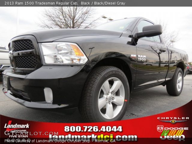 2013 Ram 1500 Tradesman Regular Cab in Black