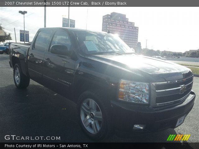 2007 Chevrolet Silverado 1500 LTZ Crew Cab in Black