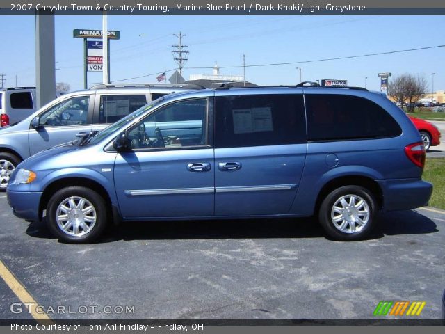 2007 Chrysler Town & Country Touring in Marine Blue Pearl