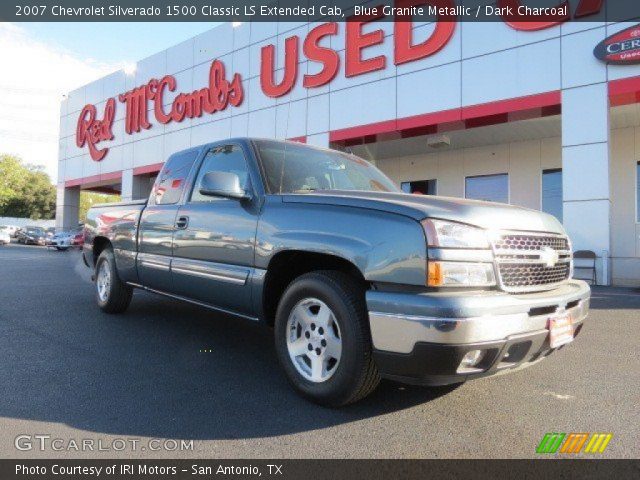 2007 Chevrolet Silverado 1500 Classic LS Extended Cab in Blue Granite Metallic