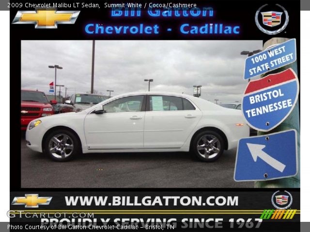 2009 Chevrolet Malibu LT Sedan in Summit White