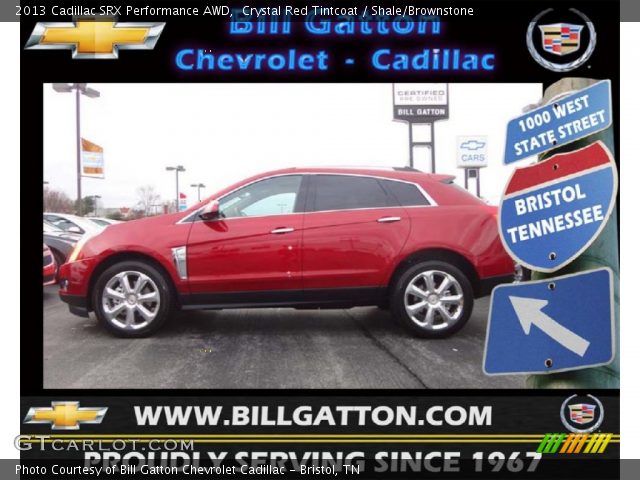 2013 Cadillac SRX Performance AWD in Crystal Red Tintcoat