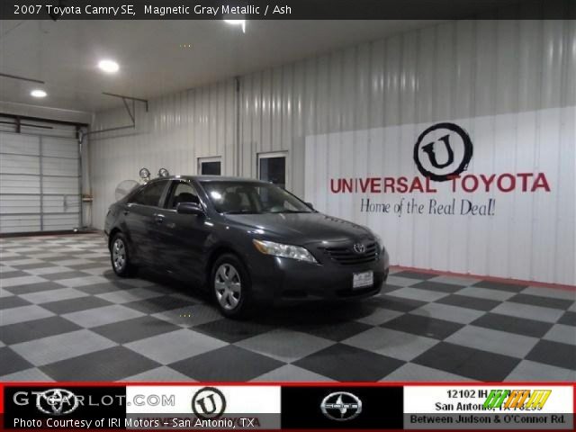 2007 Toyota Camry SE in Magnetic Gray Metallic