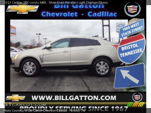 2013 Cadillac SRX Luxury AWD in Silver Coast Metallic