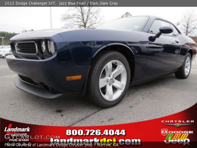 2013 Dodge Challenger SXT in Jazz Blue Pearl
