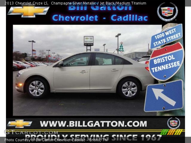 2013 Chevrolet Cruze LS in Champagne Silver Metallic