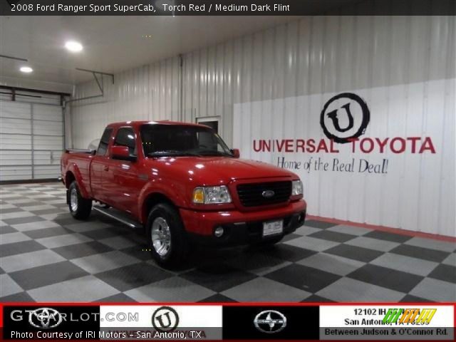 2008 Ford Ranger Sport SuperCab in Torch Red