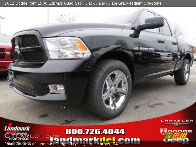 2012 Dodge Ram 1500 Express Quad Cab in Black