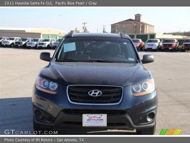 2011 Hyundai Santa Fe GLS in Pacific Blue Pearl