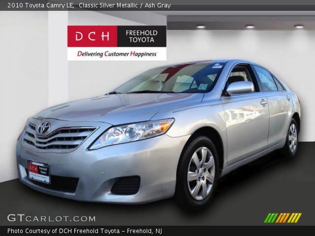 2010 Toyota Camry LE in Classic Silver Metallic