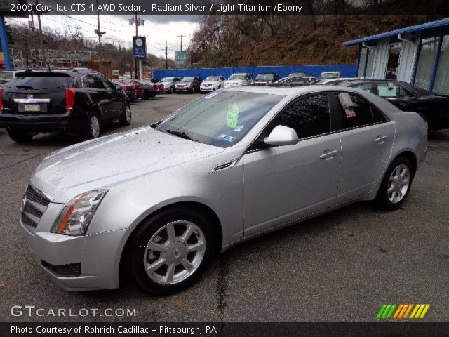 2009 Cadillac CTS 4 AWD Sedan in Radiant Silver