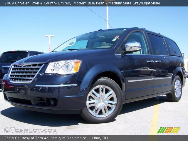 2009 Chrysler Town & Country Limited in Modern Blue Pearl