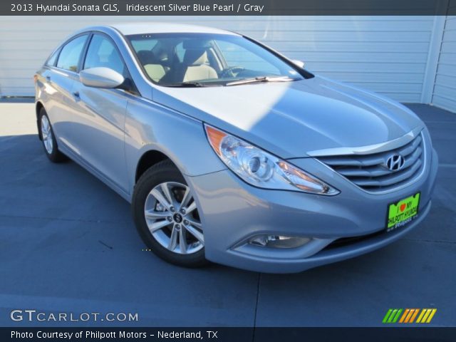 2013 Hyundai Sonata GLS in Iridescent Silver Blue Pearl