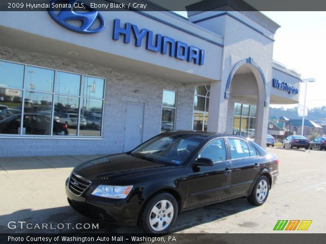 2009 Hyundai Sonata GLS in Ebony Black