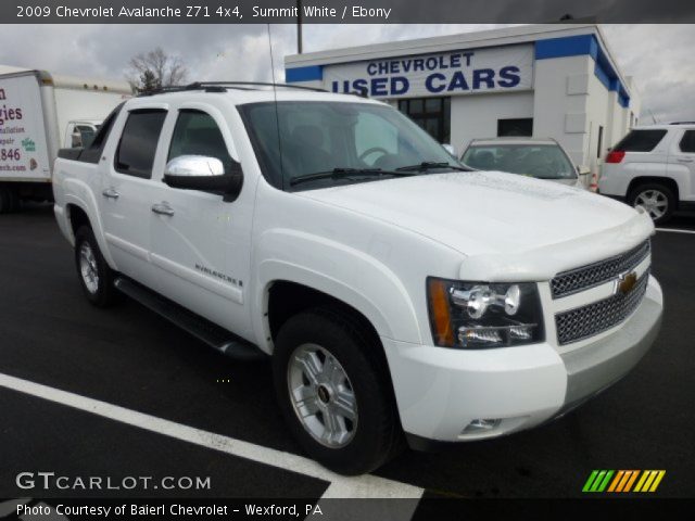 2009 Chevrolet Avalanche Z71 4x4 in Summit White