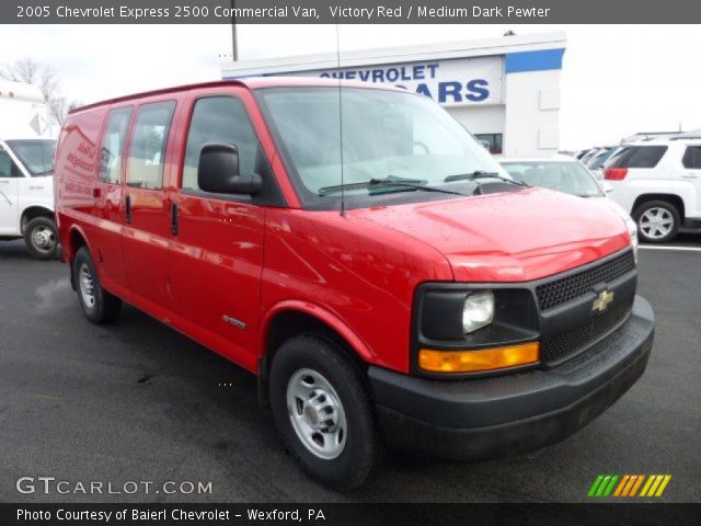 2005 Chevrolet Express 2500 Commercial Van in Victory Red