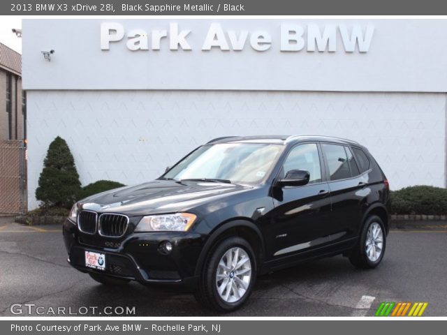 2013 BMW X3 xDrive 28i in Black Sapphire Metallic