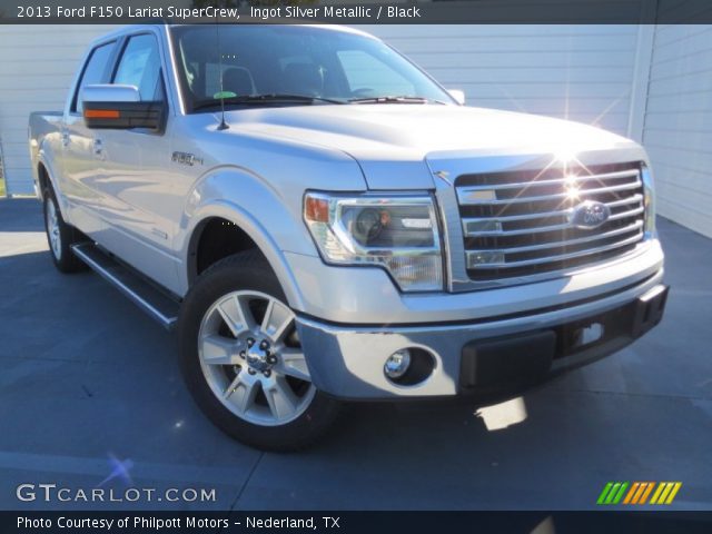 2013 Ford F150 Lariat SuperCrew in Ingot Silver Metallic