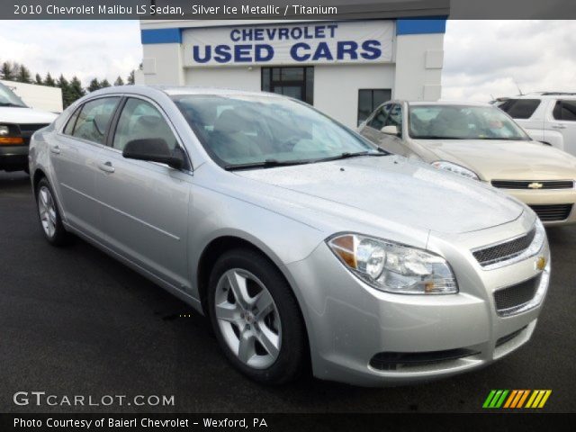 2010 Chevrolet Malibu LS Sedan in Silver Ice Metallic