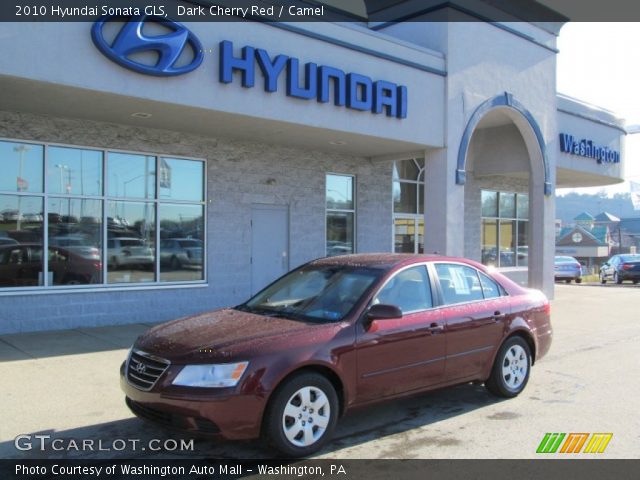 2010 Hyundai Sonata GLS in Dark Cherry Red