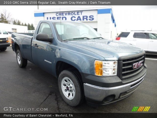 2010 GMC Sierra 1500 Regular Cab in Stealth Gray Metallic