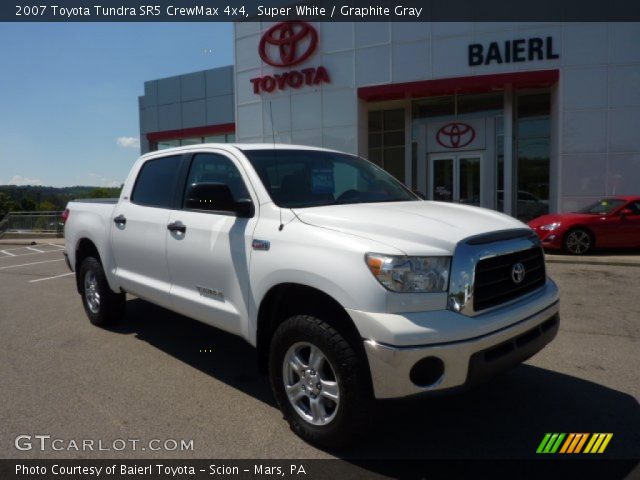 2007 Toyota Tundra SR5 CrewMax 4x4 in Super White