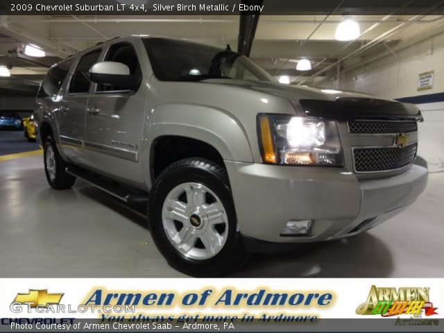 2009 Chevrolet Suburban LT 4x4 in Silver Birch Metallic