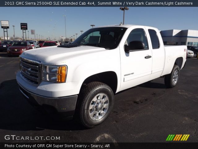 2013 GMC Sierra 2500HD SLE Extended Cab 4x4 in Summit White