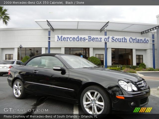 2009 Mercedes-Benz CLK 350 Cabriolet in Black