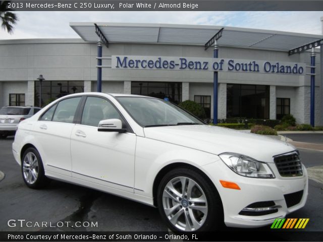 2013 Mercedes-Benz C 250 Luxury in Polar White