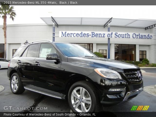2013 Mercedes-Benz ML 350 4Matic in Black