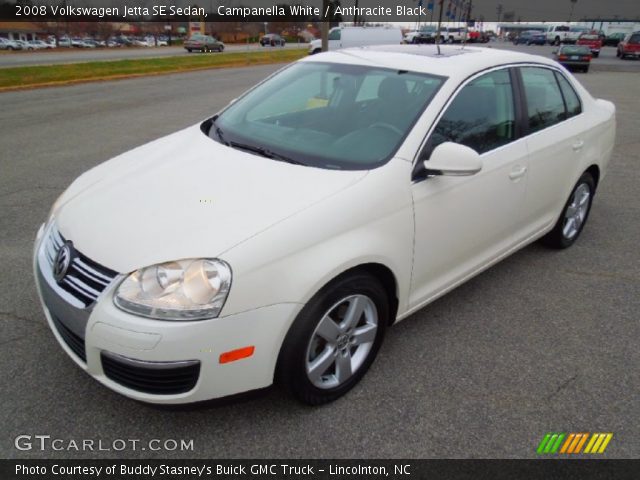 2008 Volkswagen Jetta SE Sedan in Campanella White