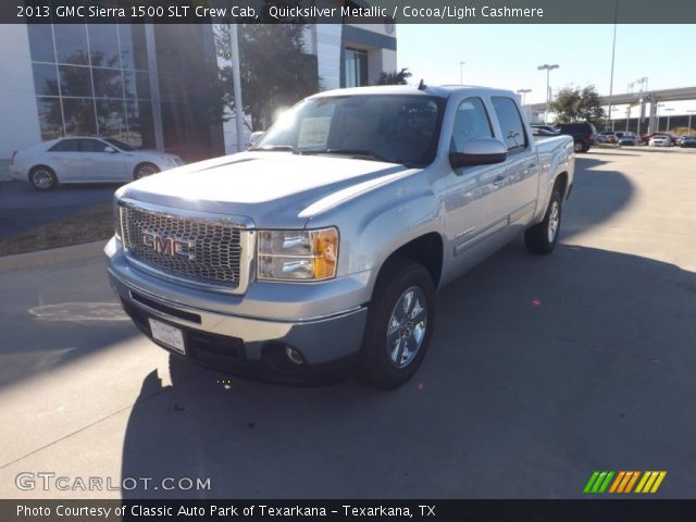 2013 GMC Sierra 1500 SLT Crew Cab in Quicksilver Metallic