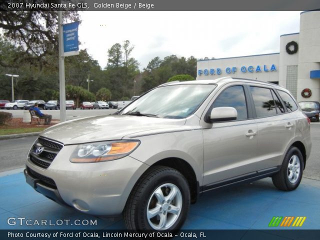 2007 Hyundai Santa Fe GLS in Golden Beige