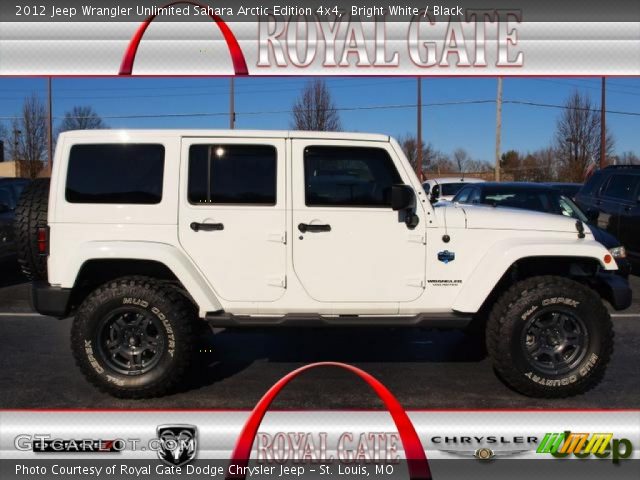 2012 Jeep Wrangler Unlimited Sahara Arctic Edition 4x4 in Bright White