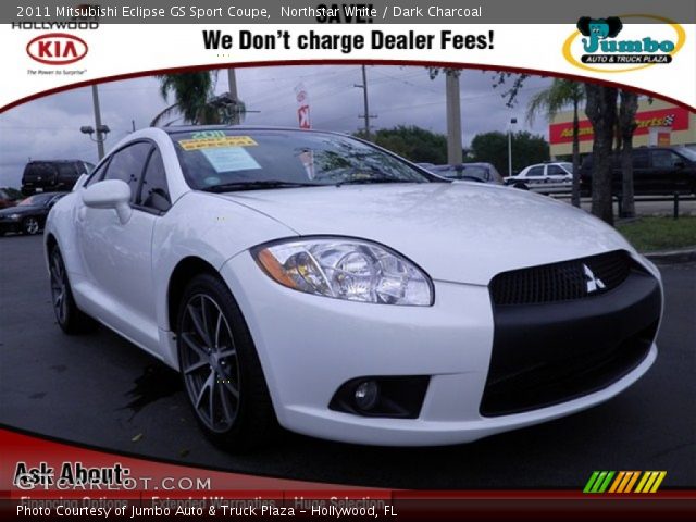 2011 Mitsubishi Eclipse GS Sport Coupe in Northstar White