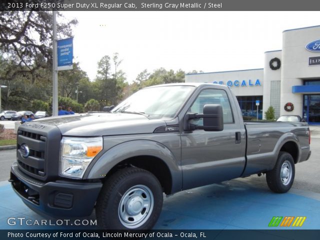 2013 Ford F250 Super Duty XL Regular Cab in Sterling Gray Metallic