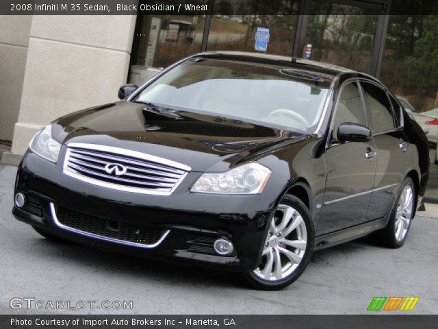 2008 Infiniti M 35 Sedan in Black Obsidian
