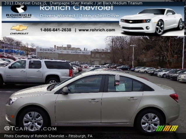 2013 Chevrolet Cruze LS in Champagne Silver Metallic