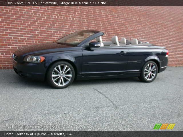 2009 Volvo C70 T5 Convertible in Magic Blue Metallic